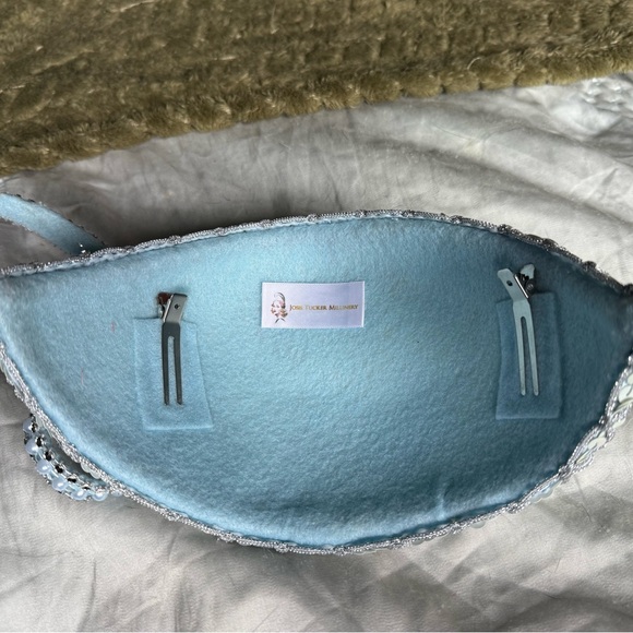 Vintage style FASCINATOR half hat Josie Tucker Millinery - Picture 5 of 11